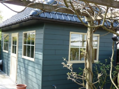 eiken houten gebouwen 